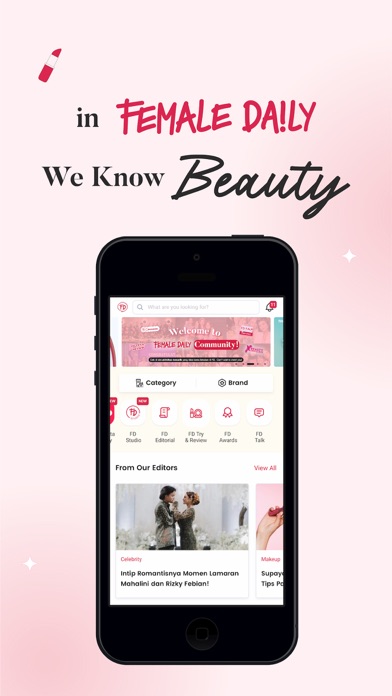 Female Daily - Beauty Review Screenshot