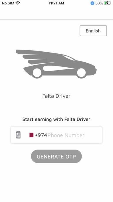 Falta Driver Screenshot