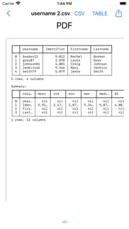 reading csv iphone screenshot 3