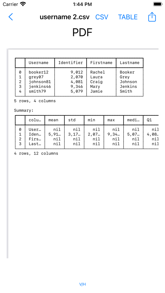 #3. reading CSV (iOS) 由: Binariver LTD