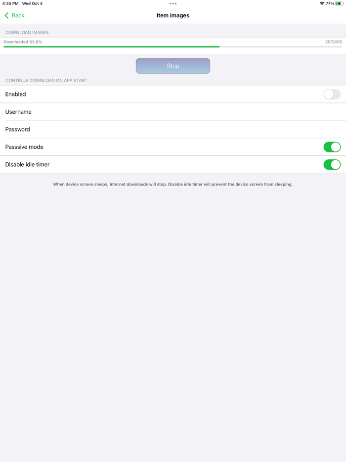 Cloud-In-Hand® Mobile Order