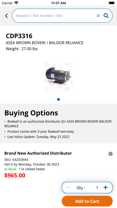 Radwell International Screenshot