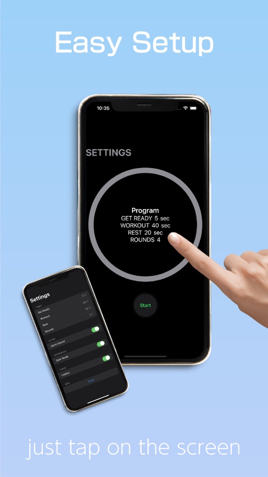 #2. HIIT Timer (iOS) Podle: Vividly Technologies Inc.