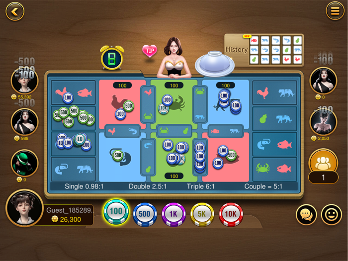 Win777 - Lengbear Poker Slots