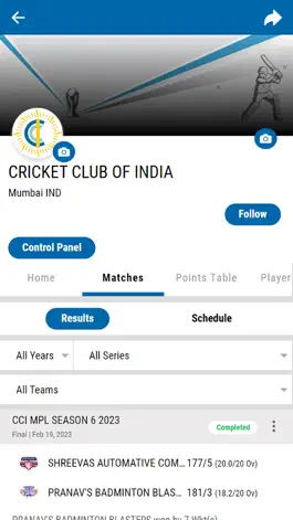 Game screenshot CCI CRICKET APP mod apk
