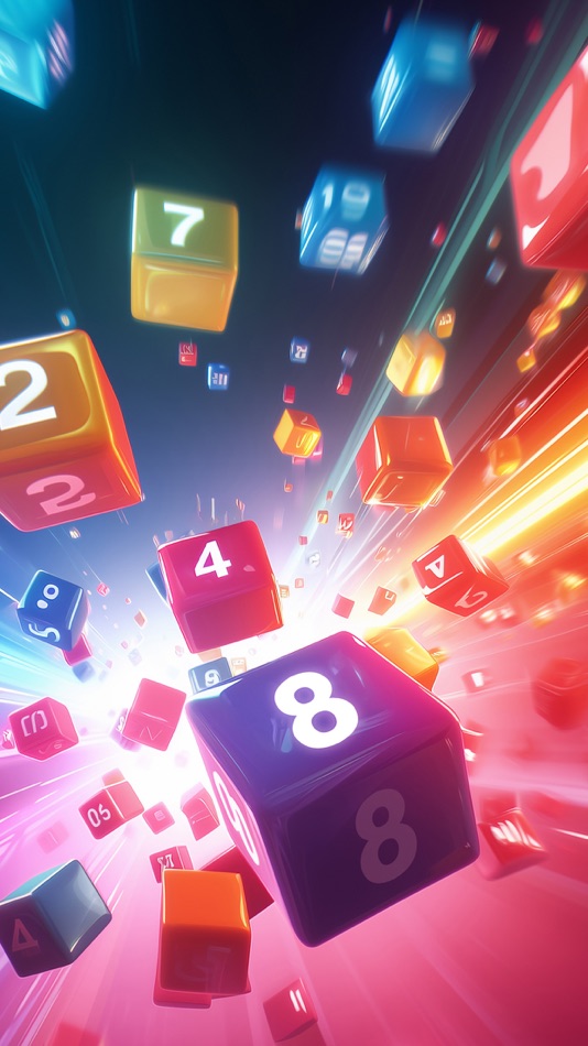 #3. 2048 Cube: 3D Merge Mania (iOS) 由: 广州简趣信息科技有限公司