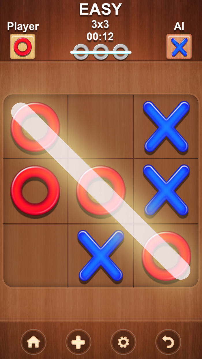 Tic tac toe - 2 player xo game
