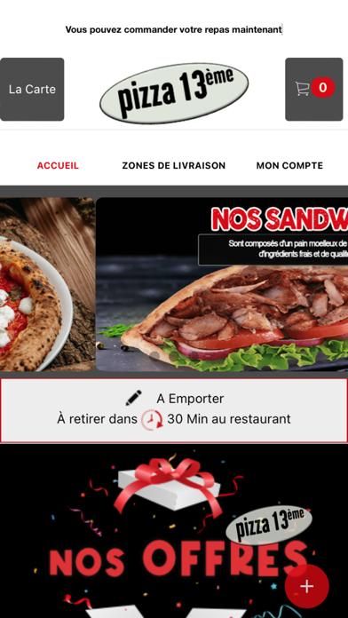 Allo Pizza Express Screenshot