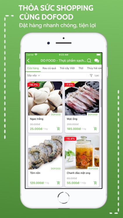 DOFOOD - Đi chợ online giá sỉ