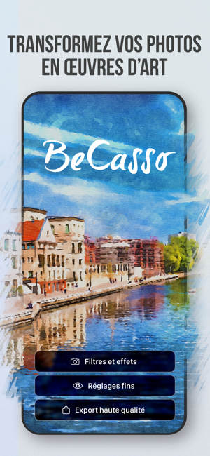 ‎BeCasso : Photo Editor Capture d'écran