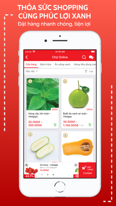 Phúc Lợi Xanh - GoGreenHouse Screenshot