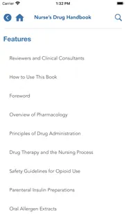 nurse's drug handbook iphone screenshot 4