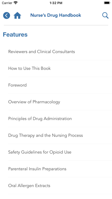 Nurse's Drug Handbook Screenshot