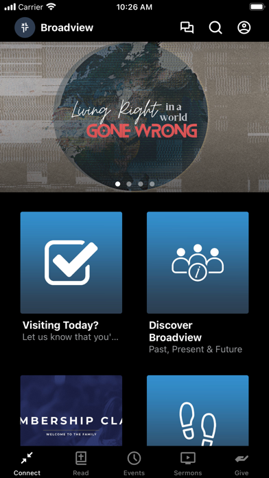 Broadview Baptist Church Screenshot