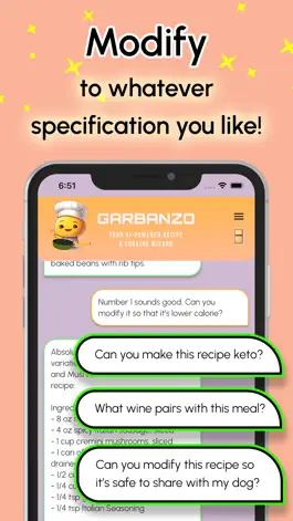 Game screenshot Garbanzo: AI Chef apk