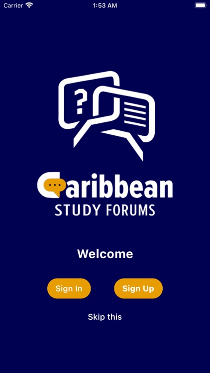 Caribbean Study Forums screenshot-4