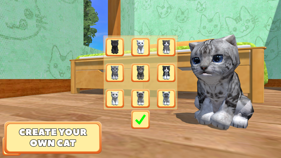 #2. Cute Pocket Cat 3D - Part 2 (iOS) 由: Pocket Games Entertainment Sp. z o.o.