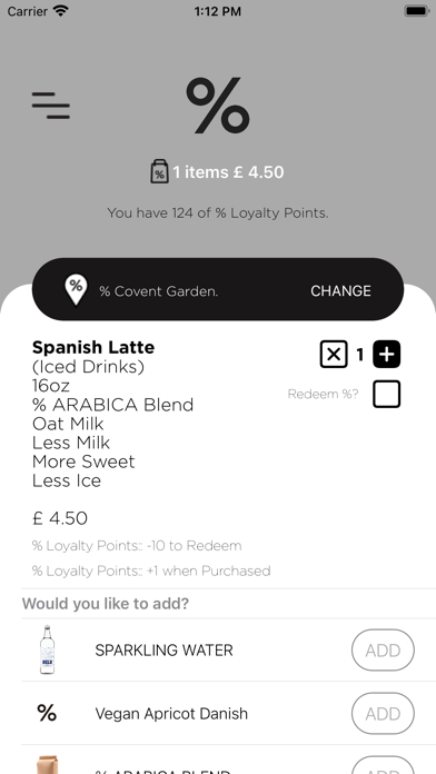 % ARABICA UK Screenshot