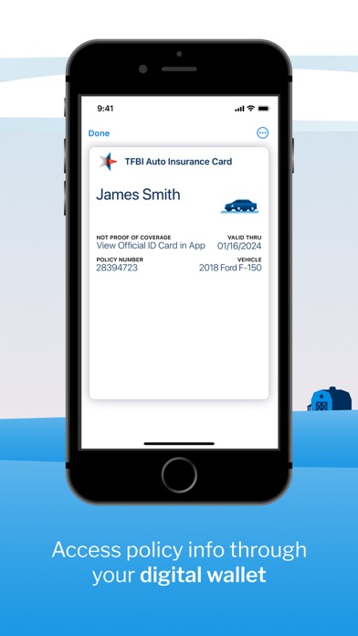 Texas Farm Bureau Insurance Screenshot