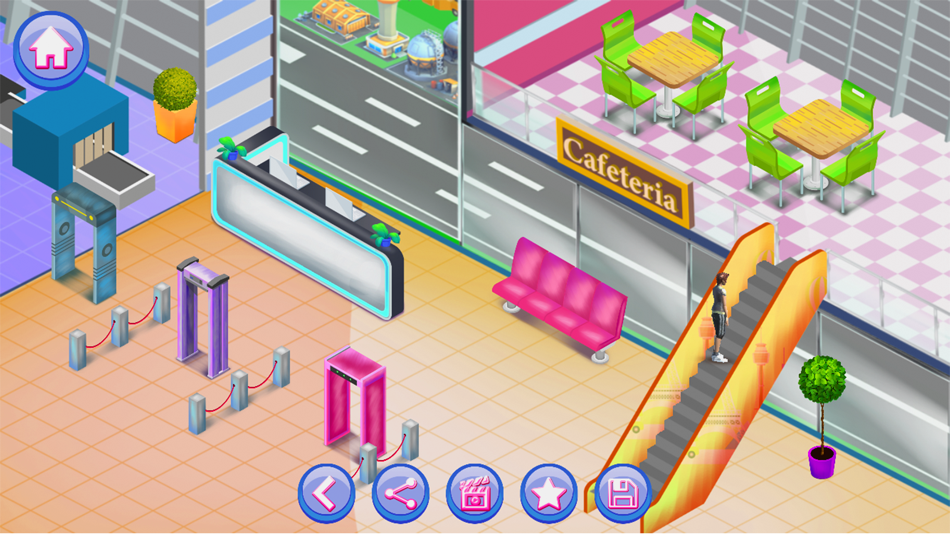 #3. Design Airport - Idle Runway (iOS) 来自: Aysha Sehar