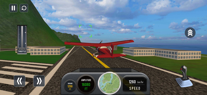 Real Airplane Pilot Flight Sim