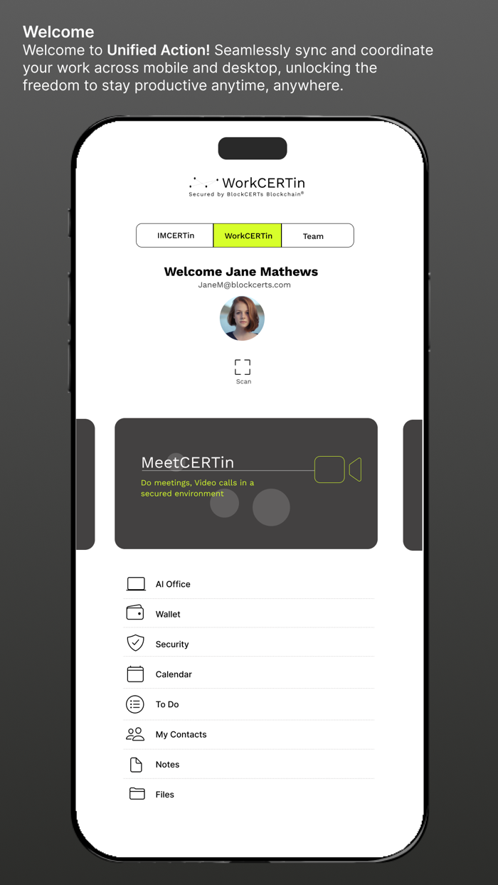 BlockCerts WorkCERTin