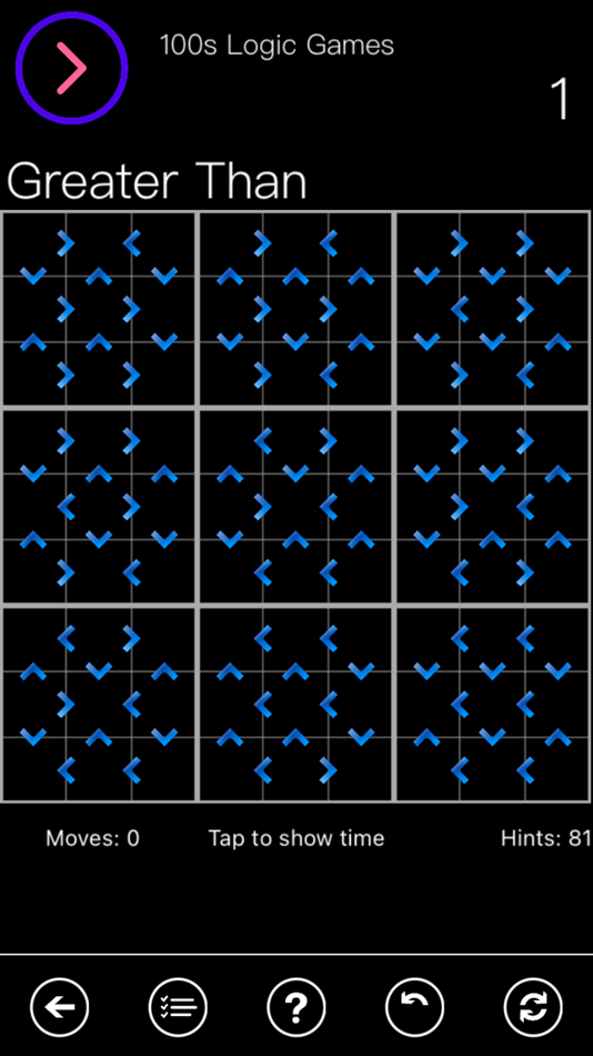 #2. 100s Logic Games - Sudokus (iOS) Bởi: Andrea Sabbatini