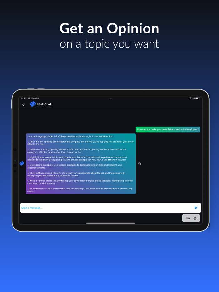 IntelliChat - Your AI Chatbot