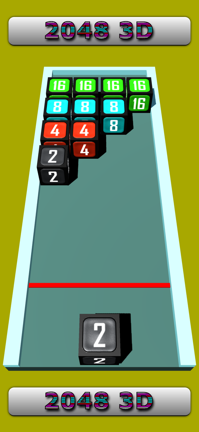 2048 3D - Original Cube Game