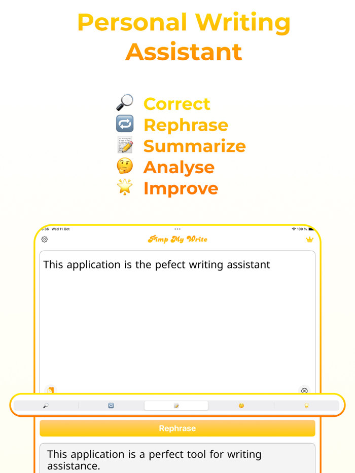 Pimp My Write AI writing tool