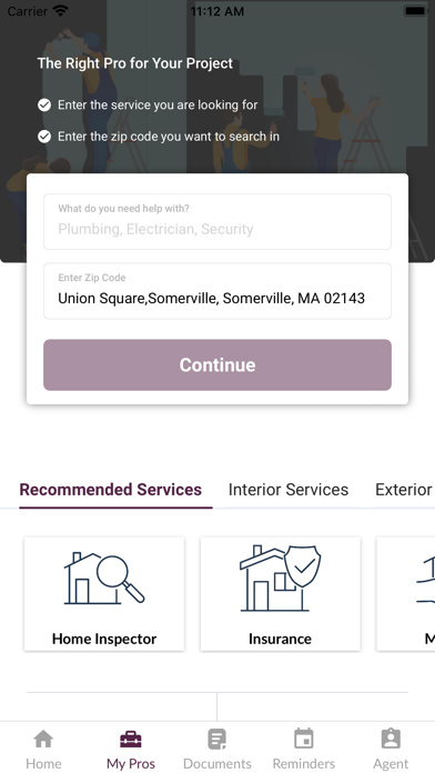 BHHS Professional Concierge Screenshot