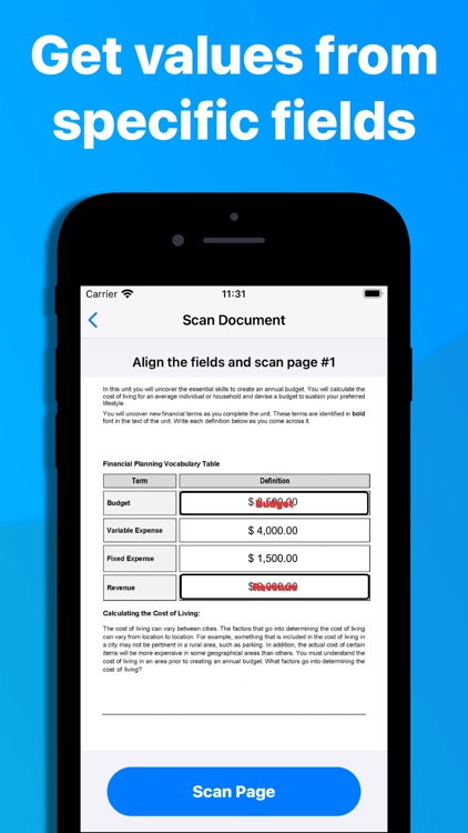 Form Extractor - Scan & Export