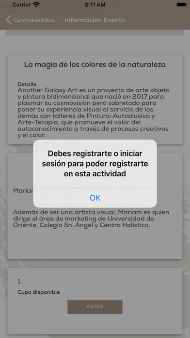 CentroHolístico Screenshot