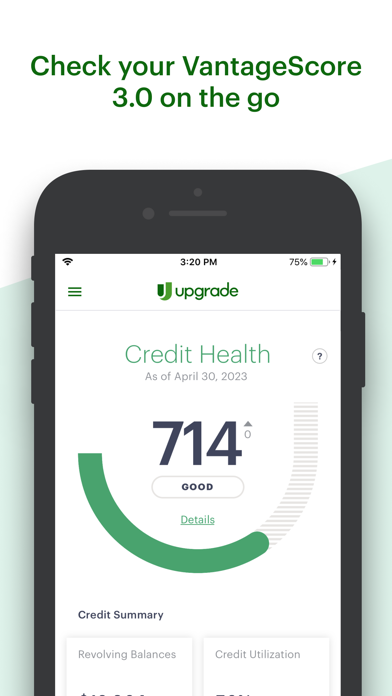 Upgrade - Mobile Banking Screenshot