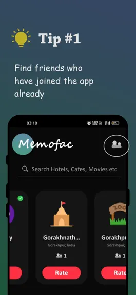 Game screenshot Memofac: Reviews Sharing app mod apk