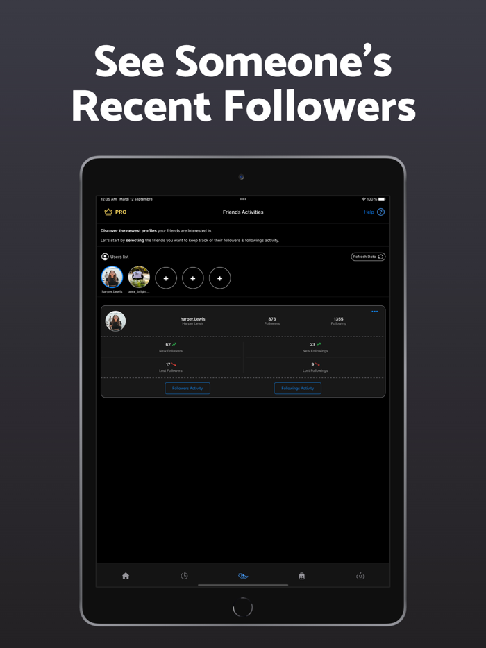 Report King - Follower Tracker