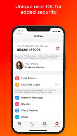 Game screenshot PHILChat messenger apk