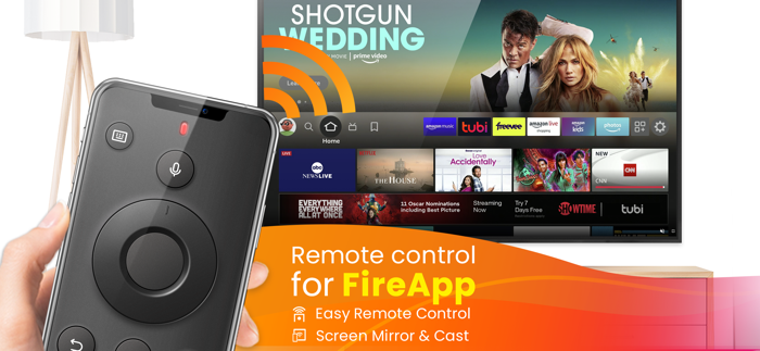Remote control for FireApp