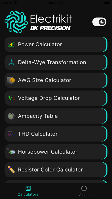 Electrikit Screenshot