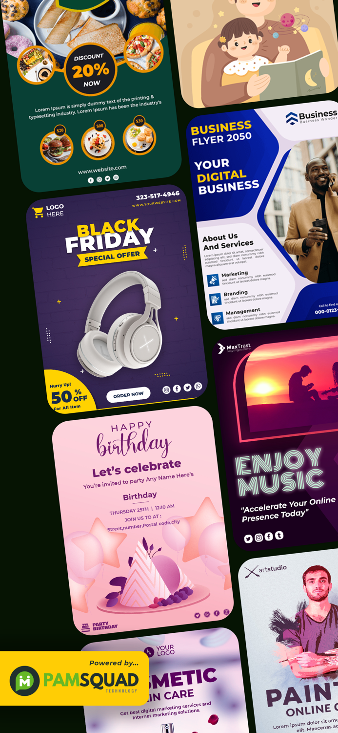 Poster Flyer Maker and Creator