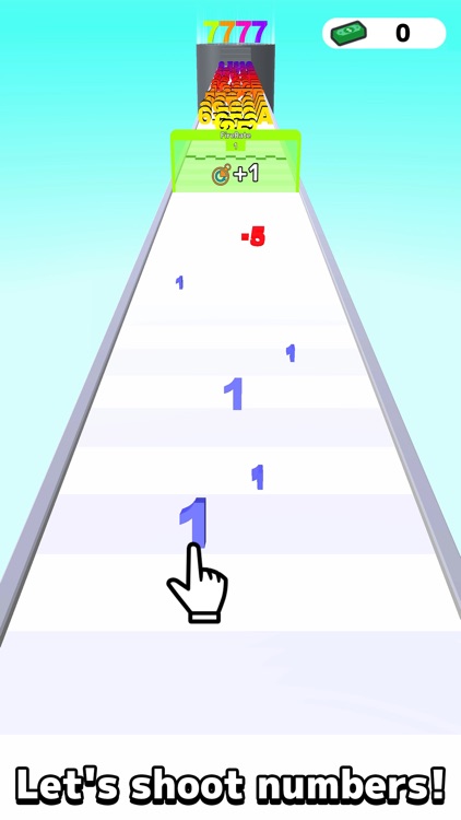 Number Merge Run : Shooting