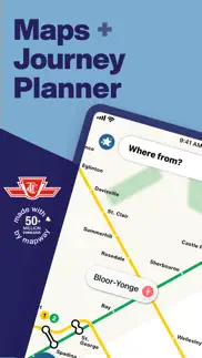 toronto subway map iphone screenshot 1