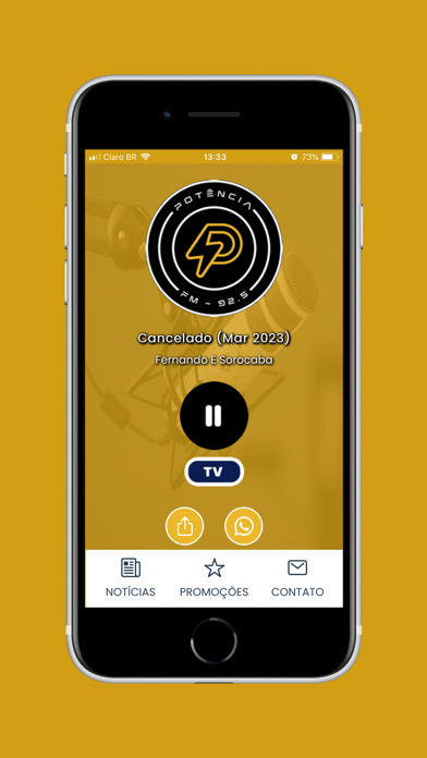 Potência FM 92.5 Screenshot