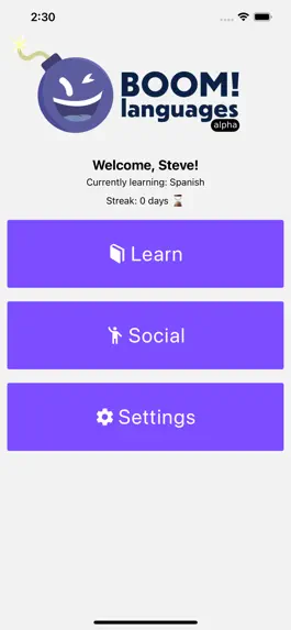 Game screenshot Boom! Languages mod apk