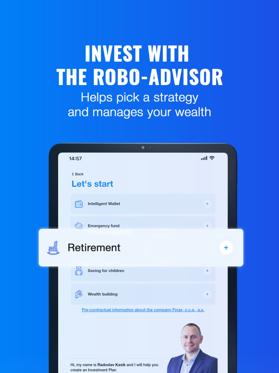 Finax: Invest Money in ETFs screenshot 2