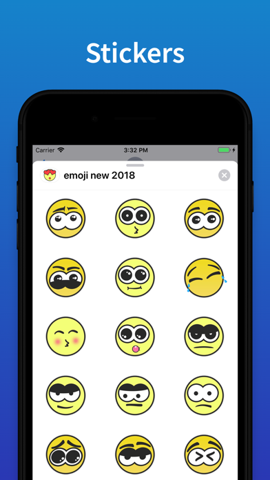 Screenshot #1 pour Emoji e stickers pour iMessage