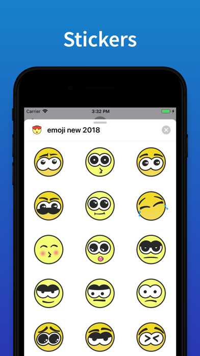 New emoji & Stickers for text Screenshot