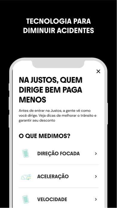 Justos: Seguro Auto Digital Screenshot