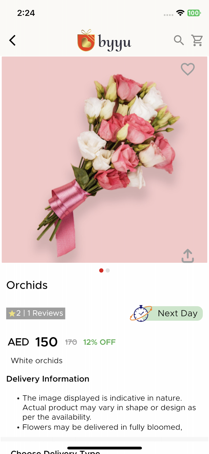 byyu Gifts Flowers and Cakes