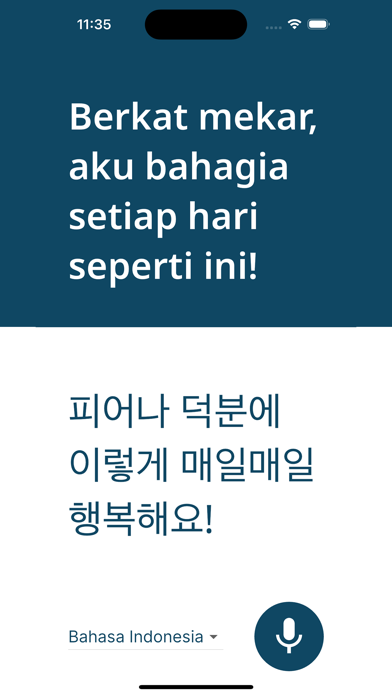 Live Korean Translator - Katch Screenshot